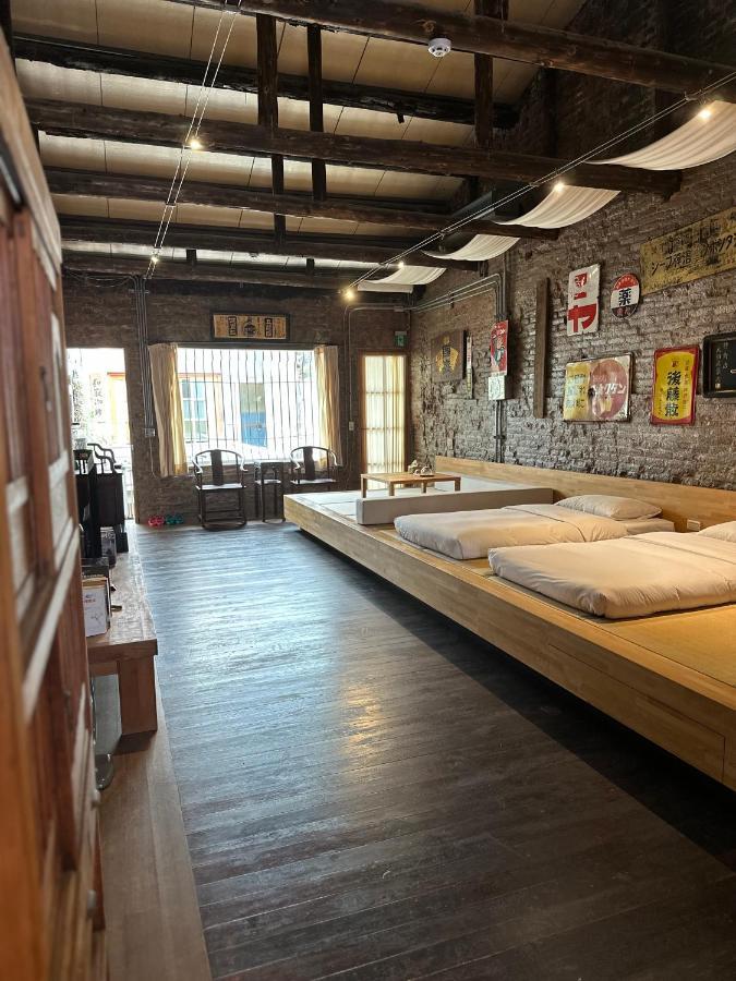 和寂百年天井老房子包棟民宿wabisabi Japanese Entire Home Tainan Exterior foto