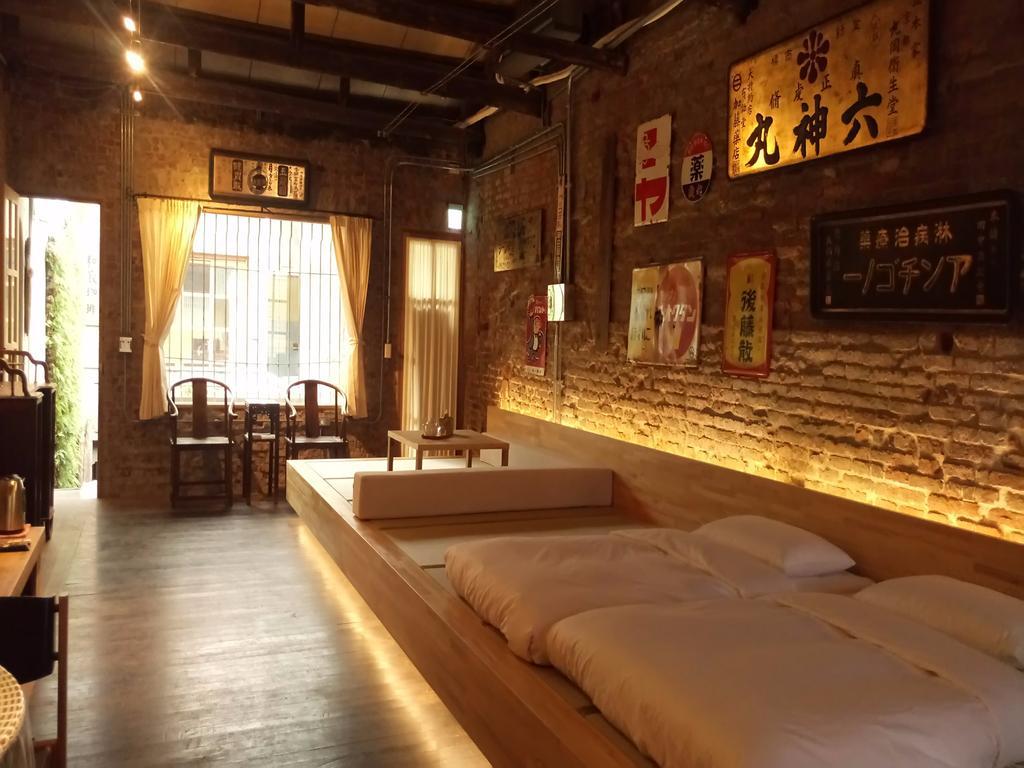 和寂百年天井老房子包棟民宿wabisabi Japanese Entire Home Tainan Exterior foto