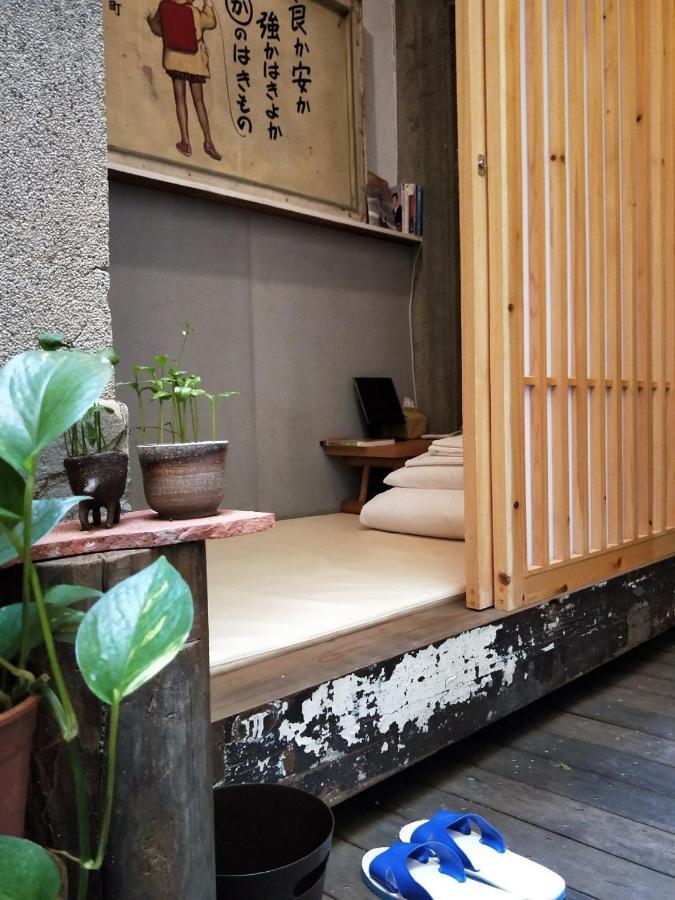 和寂百年天井老房子包棟民宿wabisabi Japanese Entire Home Tainan Exterior foto